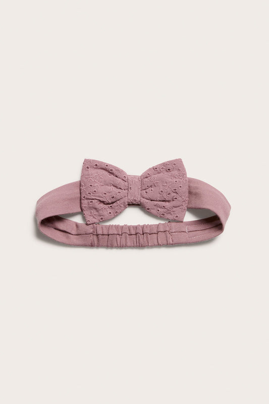 Baby & kids pink lace bow headband