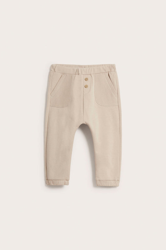 Baby beige joggers